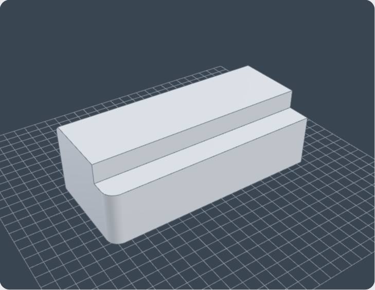 Fixture block, 3D view from Benchsmith